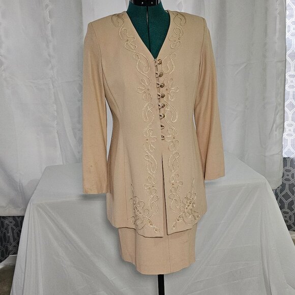 R&M Richards Dresses & Skirts - R&M Richards by Karen Kwong Jacket & Dress Set – Size 6P